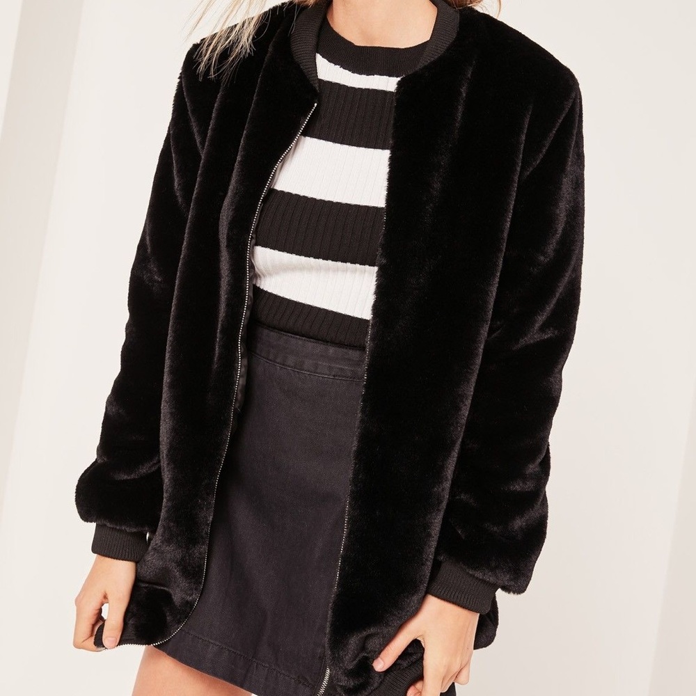 ❌ SOLD ❌ Faux Fur Jacket
